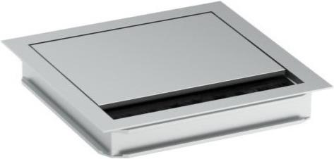 Мебелен громет LOOP SQUARE 120x240мм, цвят Сребро, Bachmann, BACHMANN, B930.320