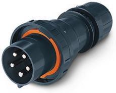 Взривозащитен щепсел 3P+Е 63A EX II 2D зона 21/22 IP66/IP67 Scame, SCAME, 218.EX6336