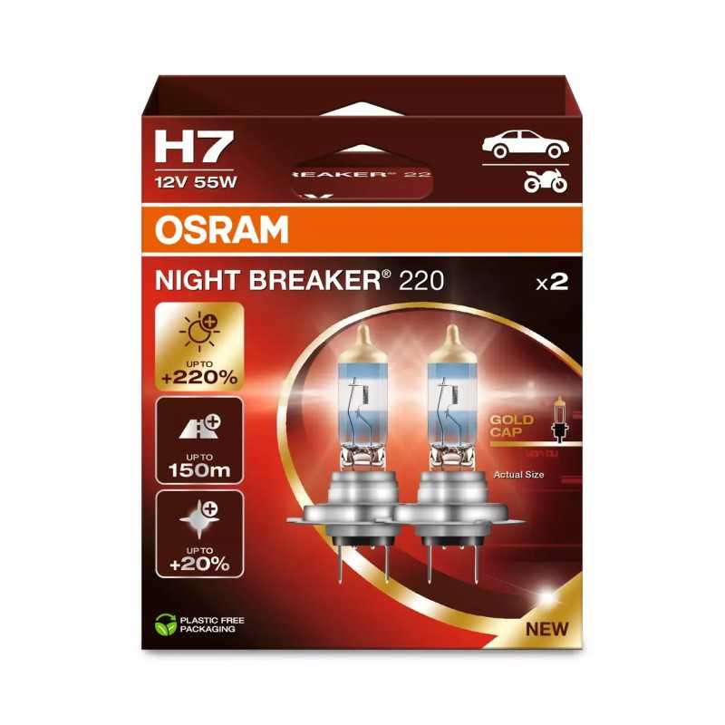 АВТОМОБИЛНА ЛАМПА 64210NB200 H7 55W 12V PX26D DUOBOX OSRAM
