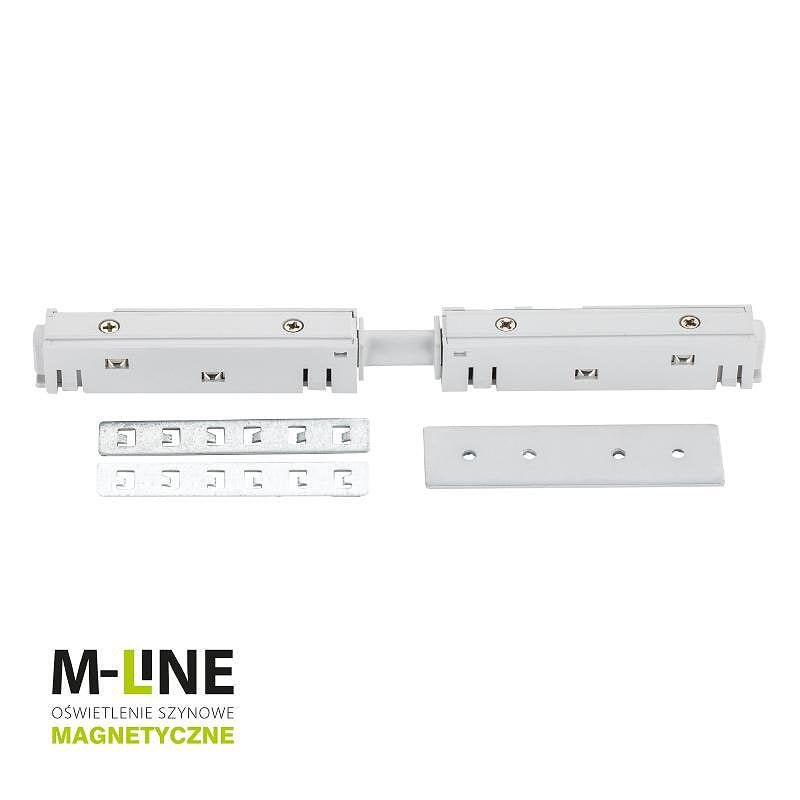 Захранващ магнитен конектор M-LINE, бял, DPM, MTL-IW