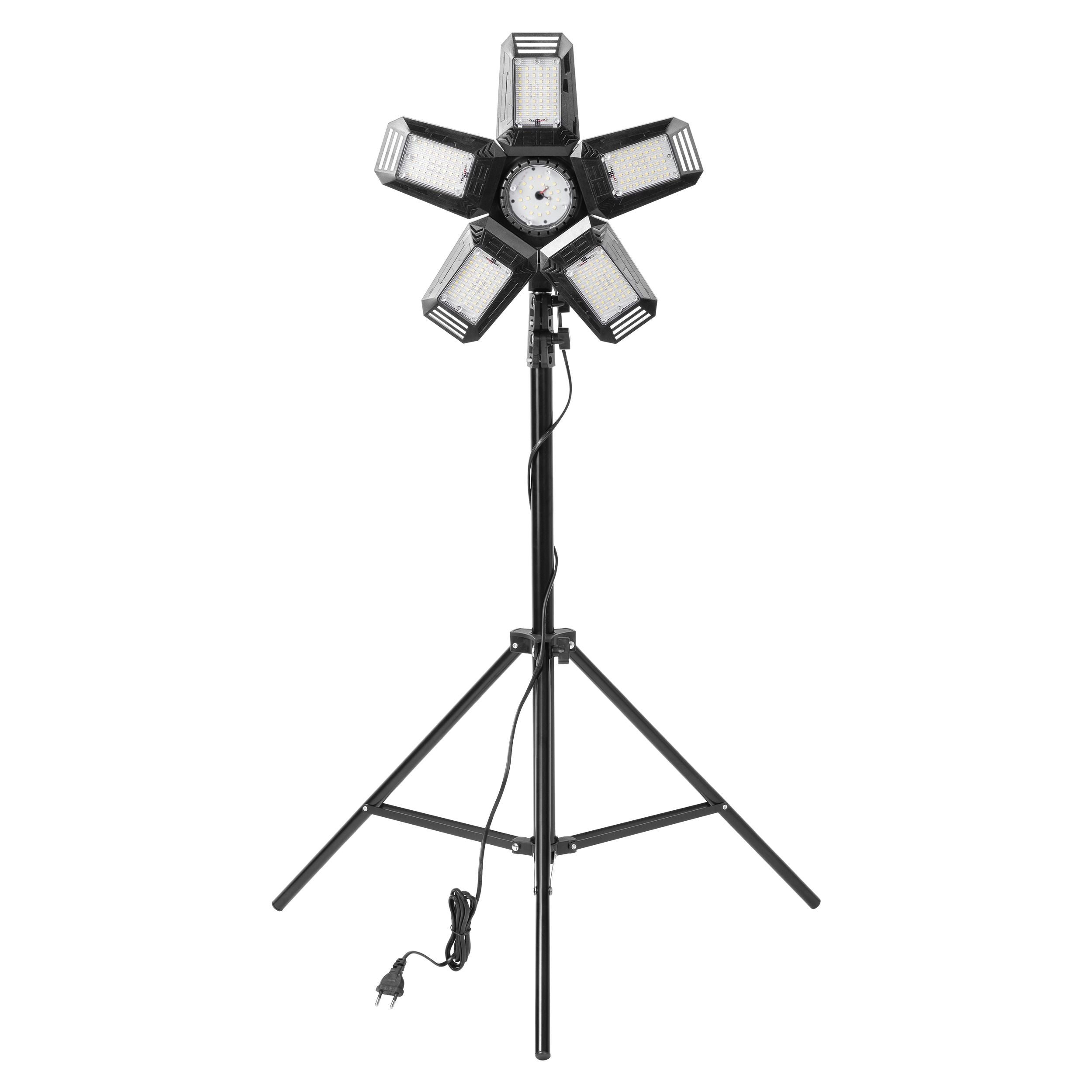 RIGEL LED Работна лампа със статив – 55W, 4950 lm, 6500K