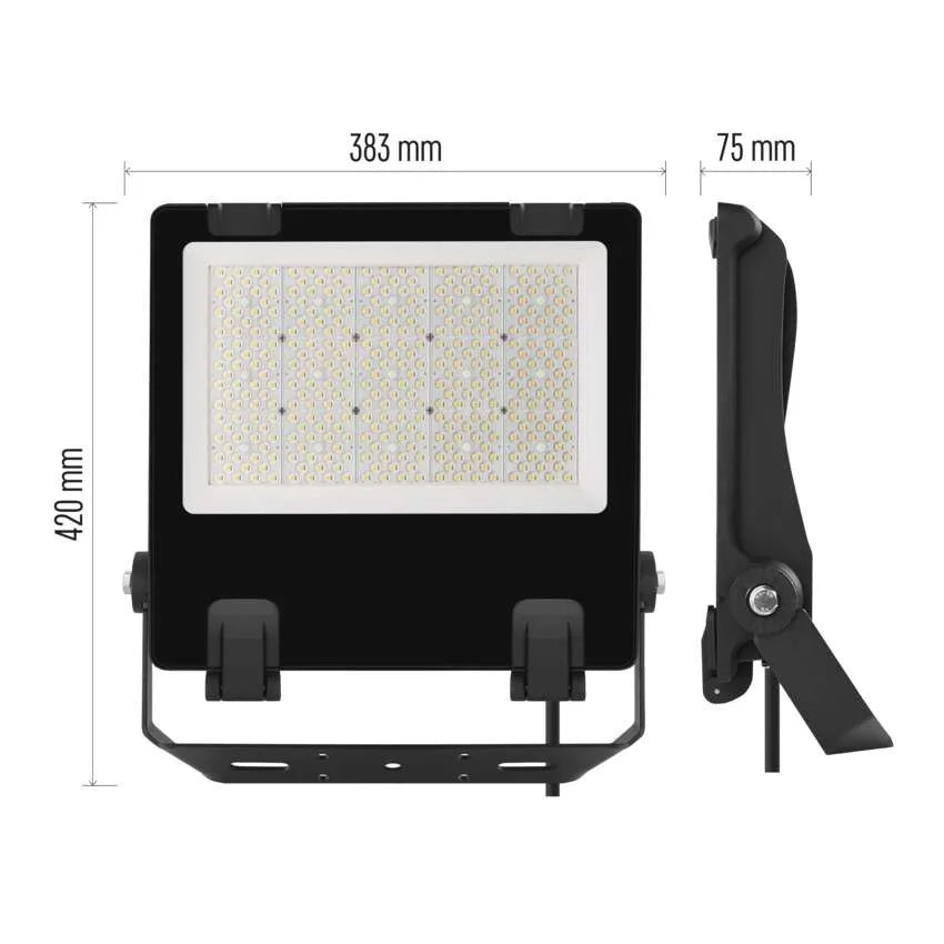 Прожектор LED 200W 4000K 32000lm 90° x 90° 50000h IP66 черен AVENO EMOS, ZS2463