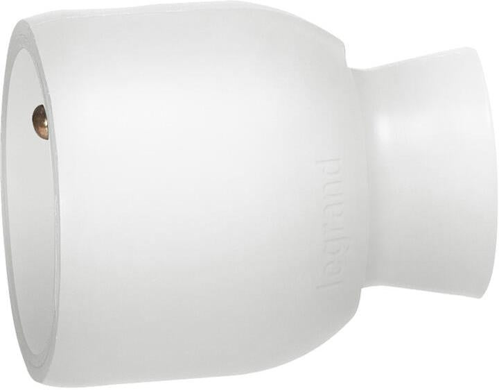 Куплунг бял 2P+Т 16A 250V френски стандарт /15бр/ Legrand, LEGRAND, 50417