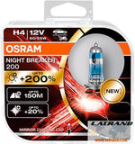 АВТОМОБИЛНА ЛАМПА 64193NB200 H4 60/55W 12V P43T DUOBOX OSRAM