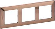 Рамка 3х цвят Мед Valena Life Legrand, LEGRAND, 754163