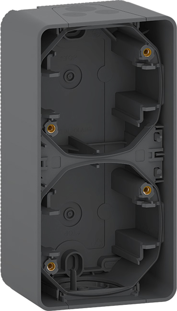 Конзола двойна вертикална IP55 цвят Антрацит Mureva SE ., SCHNEIDER ELECTRIC, MUR37912