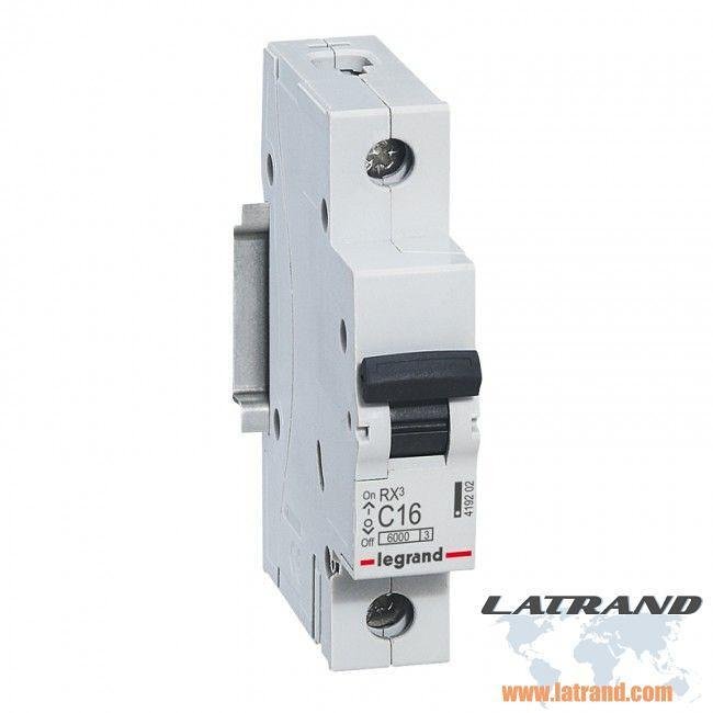 Автоматичен прекъсвач RX3 1P 25A крива С 6kA - 419204