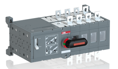 Разединител OTM… 160А 4P I-0-II с моторно задвижване 230V и ръкохватка ABB, 1SCA022848R1510