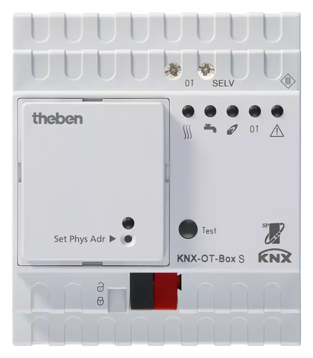 Системен интерфейс KNX-OT-Box S OpenTherm гейтуей 4DIN KNX Theben, 8559201