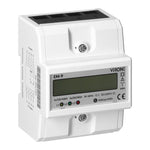 Трифазен електромер 100A EM-9 – Дигитален, LCD, DIN монтаж, S0 изход