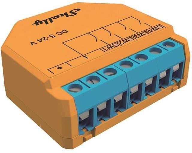 Микромодул Smart 4х аналогови входа Shelly Plus i4 DC - 265543
