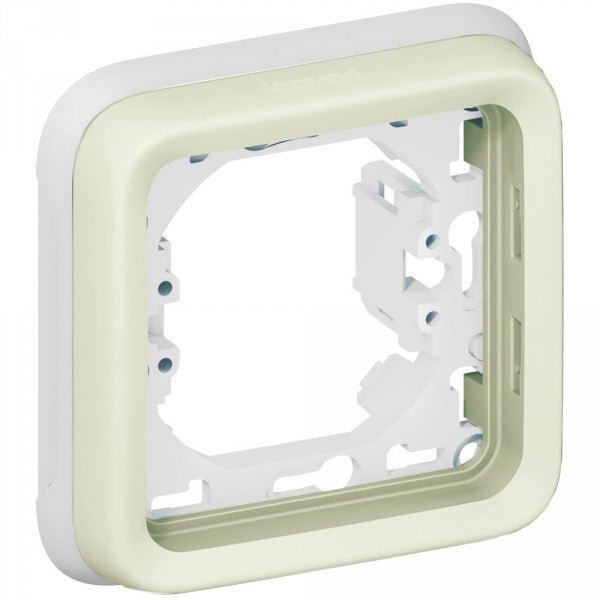 Рамка 1х цвят Бял Plexo Legrand /до изчерпване/, LEGRAND, 69692