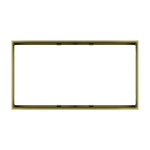 Рамка 2х 80x80 Form FF Metal Brass EKINEX, EK-FO2-GBB