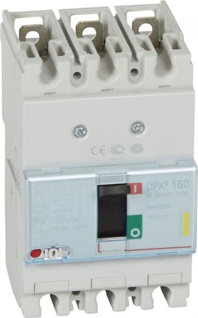 Автомат DPX3 160 TM 3P 100A 16кА регулируем (In x 0.8...1) Legrand, LEGRAND НИСКО НАПРЕЖЕНИЕ, 420005