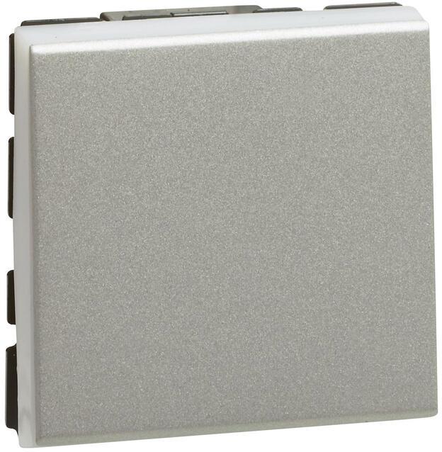 Девиаторен ключ 2 мод. цвят алуминий Easy-Led Mosaic NEW Legrand, LEGRAND, 79211L