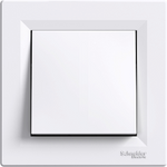 Еднополюсен ключ моноблок цвят Бял Asfora SE, SCHNEIDER ELECTRIC, EPH0100121