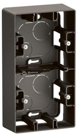 Конзола двойна за открит монтаж цвят Сив Niloe New Legrand, LEGRAND, NP162MG