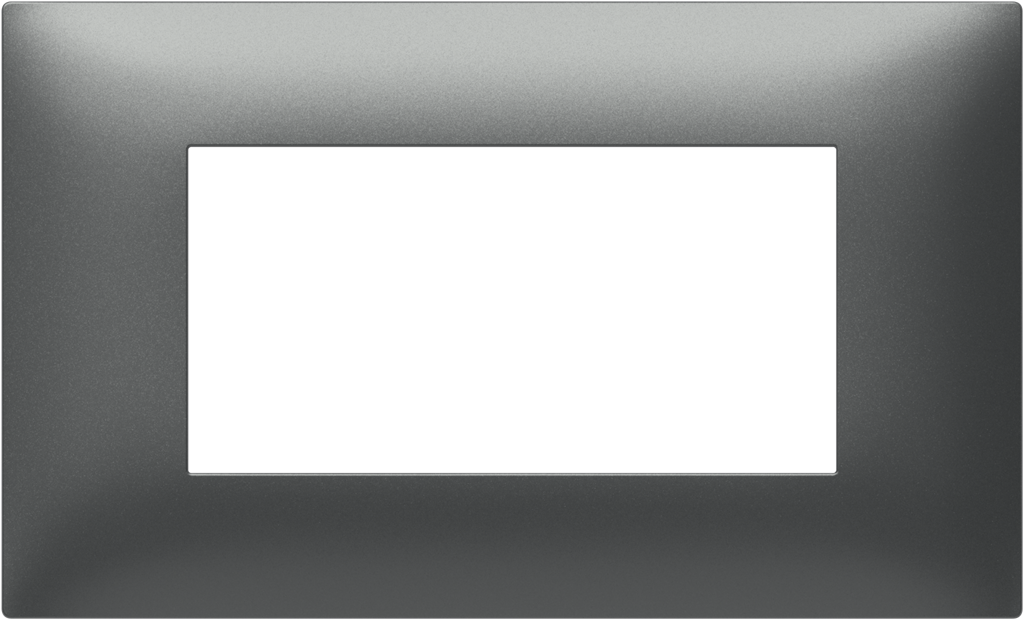 Рамка 4 мод. цвят Антрацит Thin Modul TEM, OT40AT