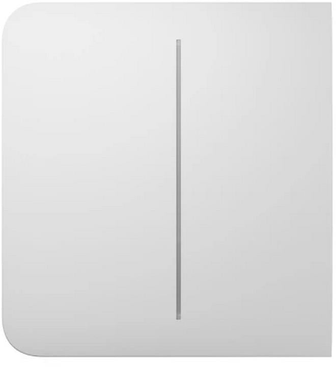 Лицев панел за Smart ключ сериен страничен, бял, SideButton Ajax, AJAX, 45124.143.WH