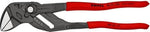 Клещи раздвижени, червена ръкохватка 250мм, Knipex - K8601250