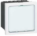 Сигнална лампа 0.2 и 1W нива на мошност 230V 2 мод. цвят бял Mosaic Legrand, LEGRAND, 78520