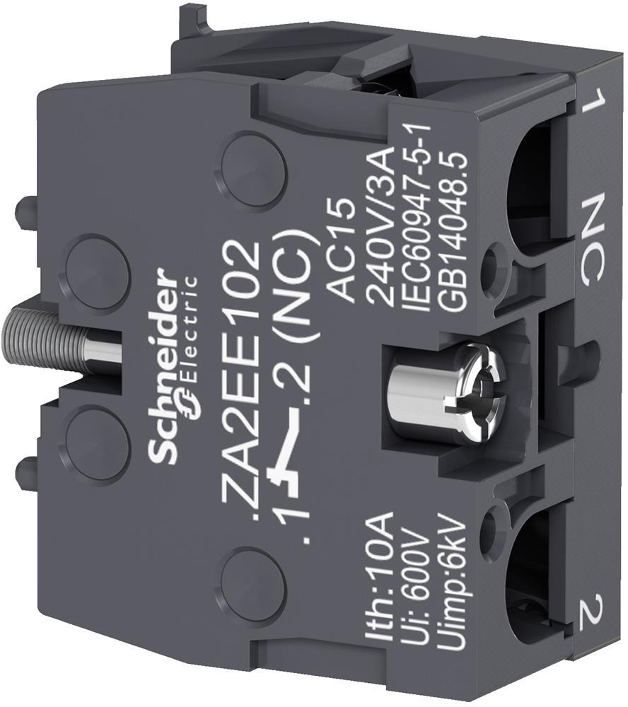 Контактен блок 1NC винтови клеми XA2 SE, SCHNEIDER ELECTRIC НИСКО НАПРЕЖЕНИЕ, ZA2EE102