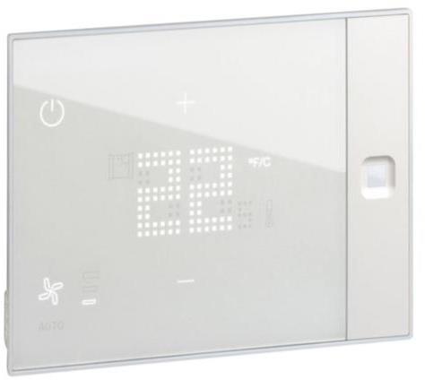 Термостат UXone 230V за открит монтаж, бял, BUS, LEGRAND, 48903