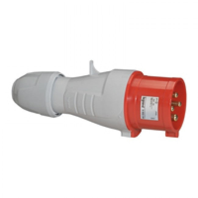 ЩЕПСЕЛ IP44 3P+E, 32A 380/415V LEGRAND - СИВ/ЧЕРВЕН