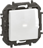 Димер бутонен R=5-150W LED=1-150VA, изисква неутрала, цвят Бял Niloe New Legrand, LEGRAND, NP2410WH
