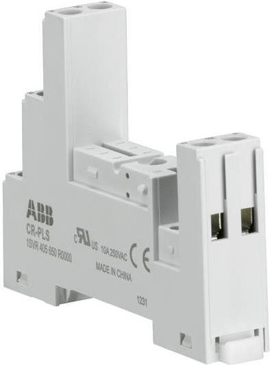 Основа CR-PLS стандартна с цокъл за интерфейсно реле CR-P ABB, 1SVR405650R0000