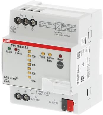 Захранващ блок SV/S 30.640.5.1 640mA 4DIN KNX ABB, 2CDG110146R0011