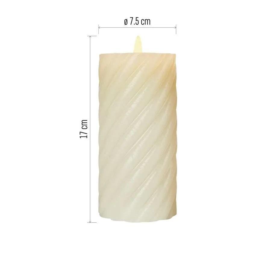 Декорация свещ 17х7.5см LED топла светлина 2 бр. IP20 с батерии CANDLES EMOS - DCCV17