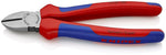 Клещи диагонални резачки, синьо-червена ръкохватка 180мм, Knipex - K7002180
