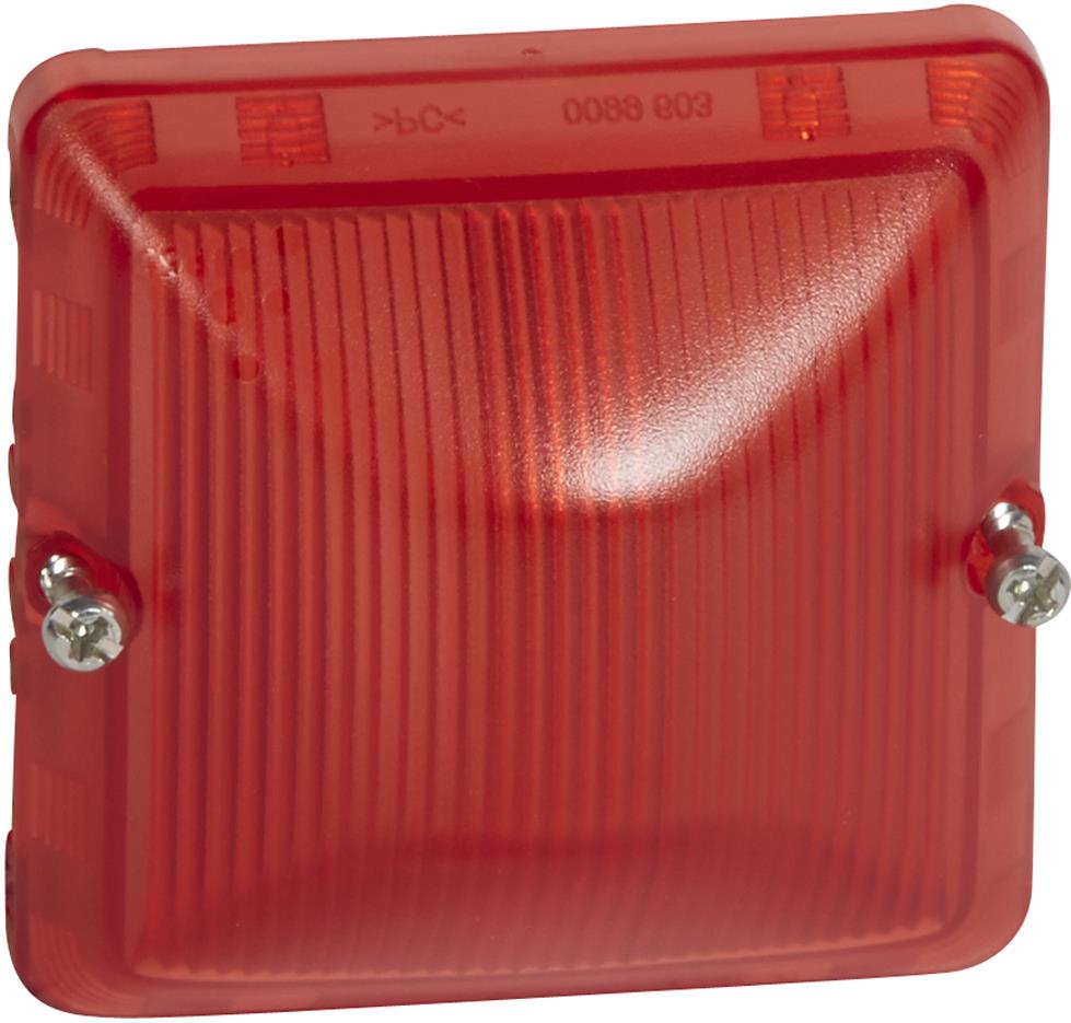Разсейвател IP55 цвят Червен Plexo Legrand