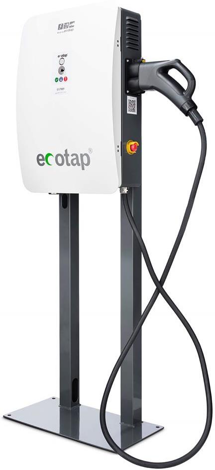 Метална стойка h=1.2m за монтаж на зарядна станция DC 30kW, Ecotap, Зарядни станции за електромобили, 669993