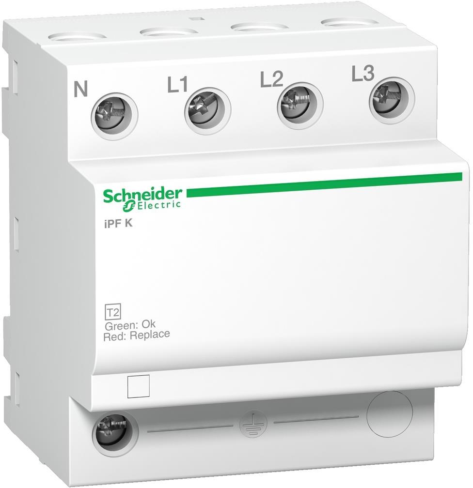 Катоден отводител тип 2 Acti 9 iPF40 40kA 340V 3P+N SE, SCHNEIDER ELECTRIC НИСКО НАПРЕЖЕНИЕ, A9L15688
