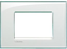 Рамка 3 мод. правоъгълна Acquamarine LL Bticino , BTICINO, LNA4803KA