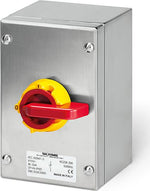 Пакетен прекъсвач Y1 40A 3P+N I-0 в неръждаемо табло 100x160x90mm IP65 Isolators Scame, SCAME, 590.SEM4005