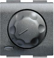 Димер ротативен R=50-1000W 2 мод. цвят антрацит LL Bticino, BTICINO, L4583