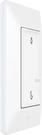 Сценариен ключ БЕЗжичен събуждане/заспиване Smart Valena Life Бял с рамка Legrand с Netatmo, NETATMO с LEGRAND & BTICINO, 752189