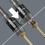 Комплект 9х бита и държач 897/4, Bit-Check 10 Impaktor Wera - W057680