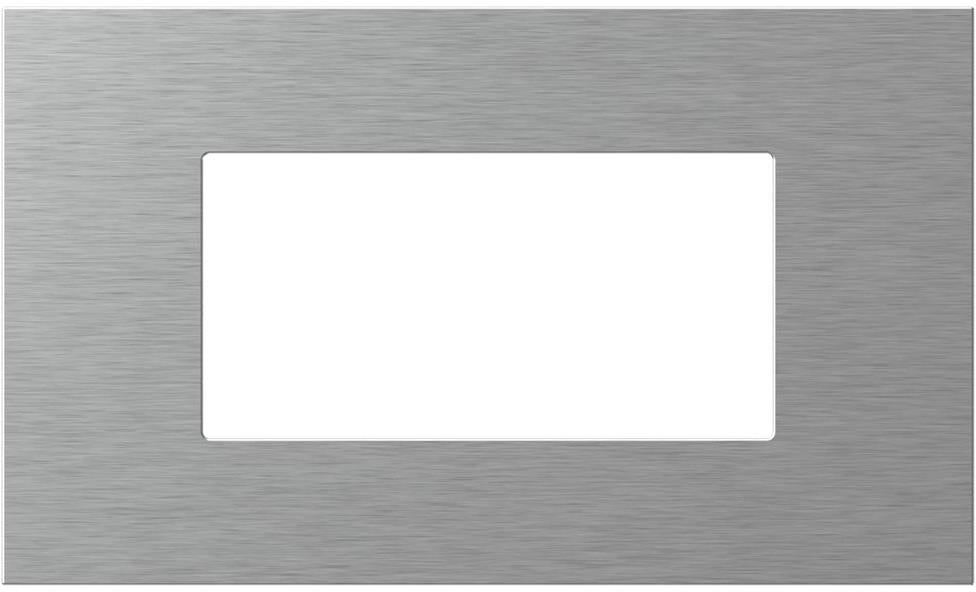 Рамка 4 мод. цвят Сребро мат Modul Edge TEM, OG40MAM
