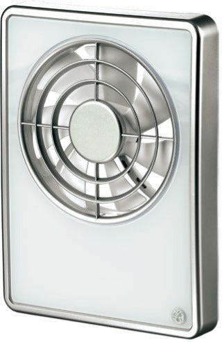 Смарт вентилатор Smart ф100/125мм, цвят Бял, 133м3/ч, до 3,8W, от 17dB Blauberg, BLAUBERG, Blauberg Smart