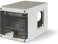 Табло за индустриални контакти и DIN модули IP54, UV, към стойка, серия ADAPTO (6 DIN и 3х16A или 32A) Scame-625.3500-000