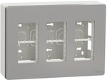 Моноблок за открит монтаж 3x4 мод. цвят Алуминий Unica System+ SE, SCHNEIDER ELECTRIC, NU123430