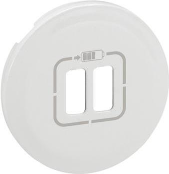 Лицев панел за USB розетка 2xA/2xC/A+C цвят Бял Celiane Legrand, LEGRAND, 68256