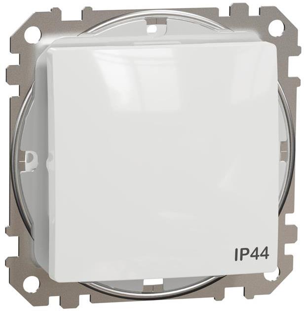 Кръстат ключ IP44 цвят Бял Sedna SE, SCHNEIDER ELECTRIC, SDD211107