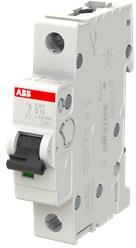Автоматичен прекъсвач S201 1P 10A крива D 6kA ABB, 2CDS251001R0101