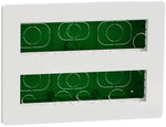 Моноблок за скрит монтаж 2x8 мод. Антибактериален Unica System+ SE, SCHNEIDER ELECTRIC, NU171820