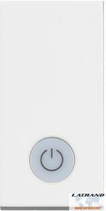 Еднополюсен ключ с LED индикация и символ бойлер 1 мод. 16A цвят Бял Classia Bticino - RW4001LS